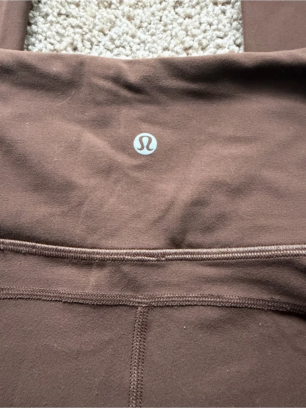 Lululemon Brown High-Rise Flare Leggings